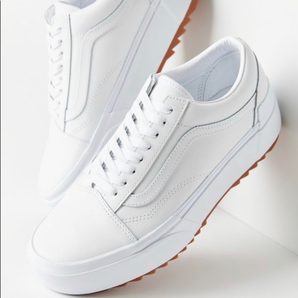 Vans Old Skool Leather Stacked NWOT Sneaker